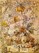 HUYSUM, Jan van Vase with Flowers sg Spain oil painting reproduction